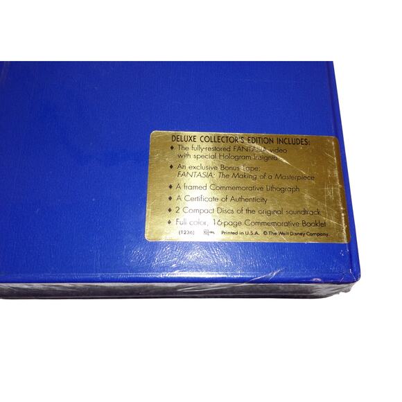 Walt Disney's Final Release Fantasia Deluxe Collector's Edition Sealed Boxed CD - Picture 3 of 3